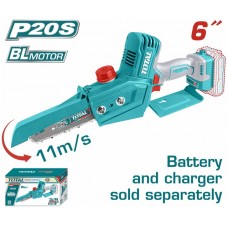 TOTAL ΕΠΑΓΓΕΛΜΑΤΙΚΟ ΑΛΥΣΟΠΡΙΟΝΟ ΚΛΑΔΕΥΤΙΚΟ ΜΠΑΤΑΡΙΑΣ Li-ion 20V ΧΩΡΙΣ ΜΠΑΤΑΡΙΑ & ΦΟΡΤΙΣΤΗ (TGSLI2068)